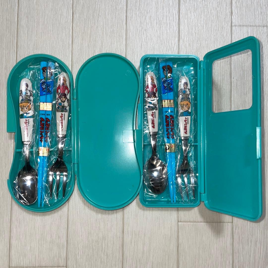 キャプテンフューチャー　カトラリーセット　箸・スプーン・フォーク　2セット
