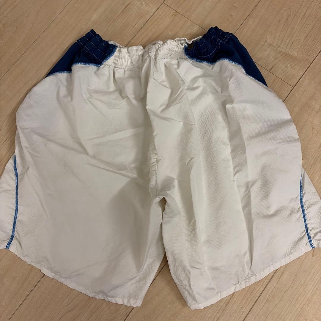 Mizuno ショートパンツ ホワイト/ネイビー