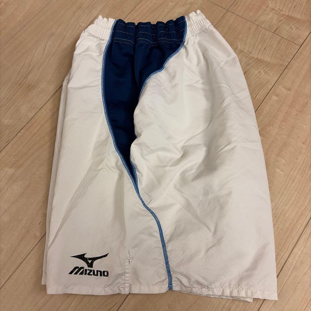 Mizuno ショートパンツ ホワイト/ネイビー
