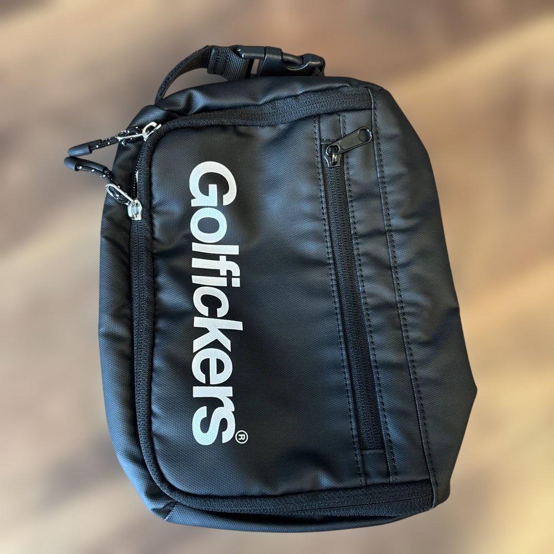 新品美品　Golfickers ラウンドポーチ ゴルフィッカーズ カートバック