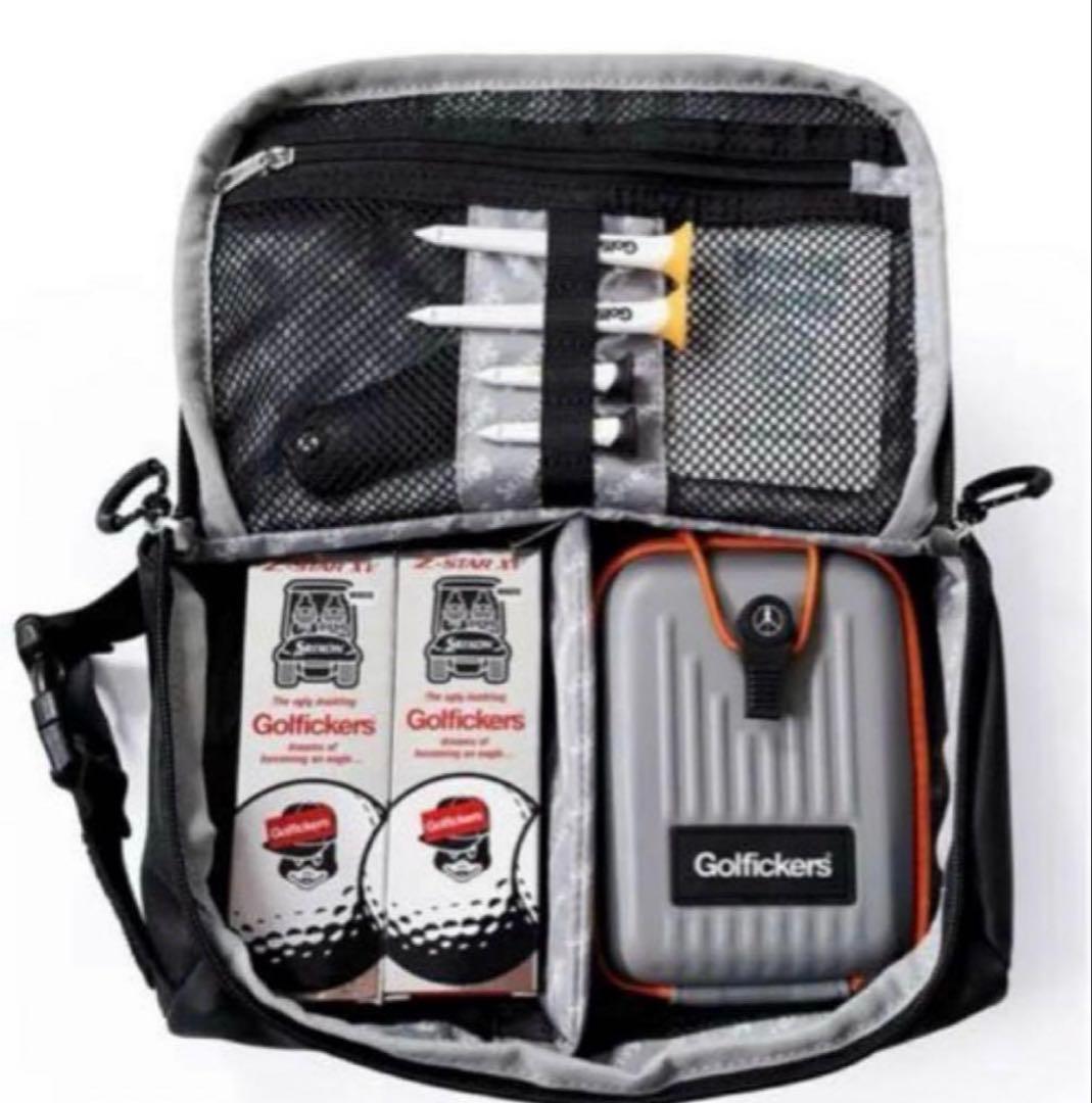 新品美品　Golfickers ラウンドポーチ ゴルフィッカーズ カートバック