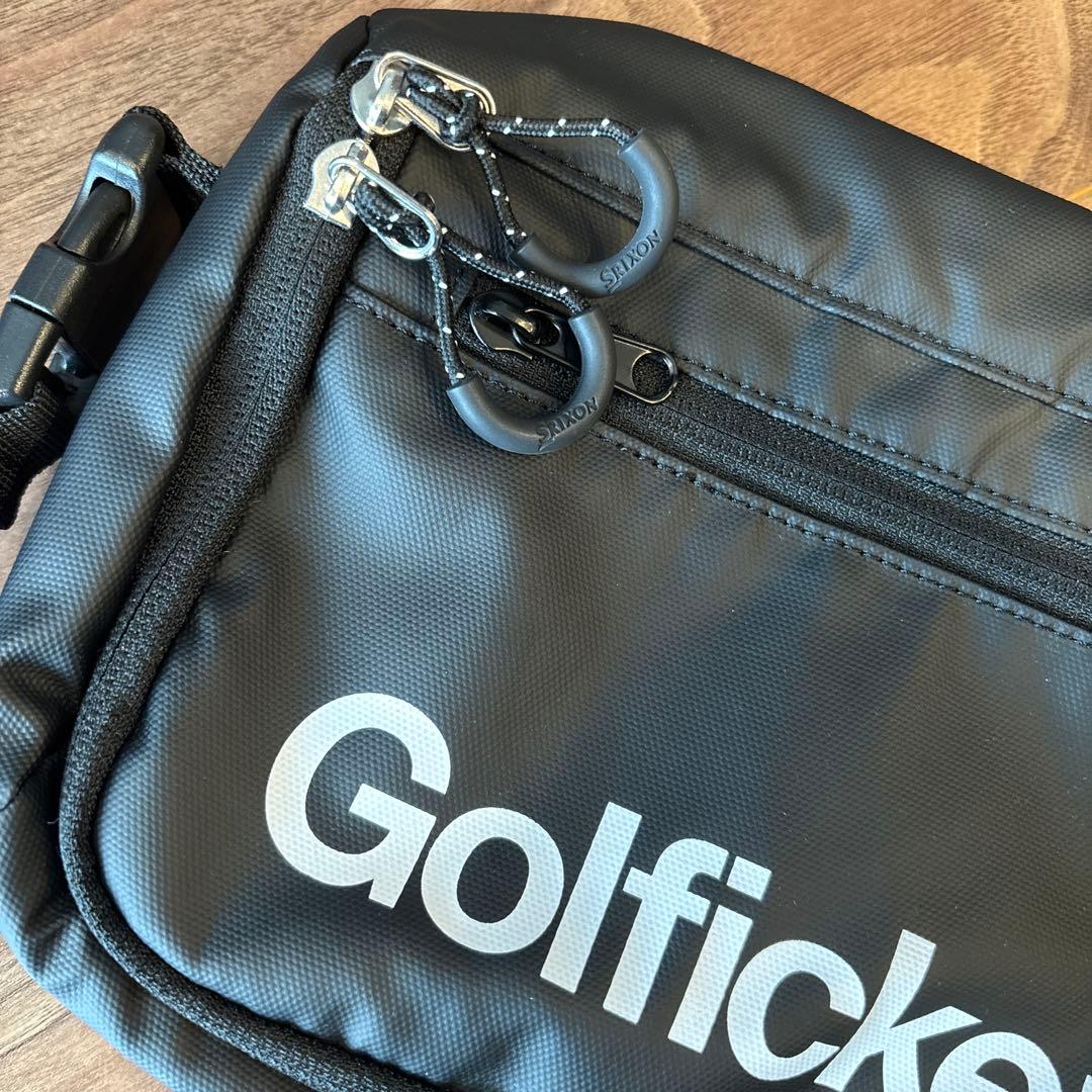 新品美品　Golfickers ラウンドポーチ ゴルフィッカーズ カートバック