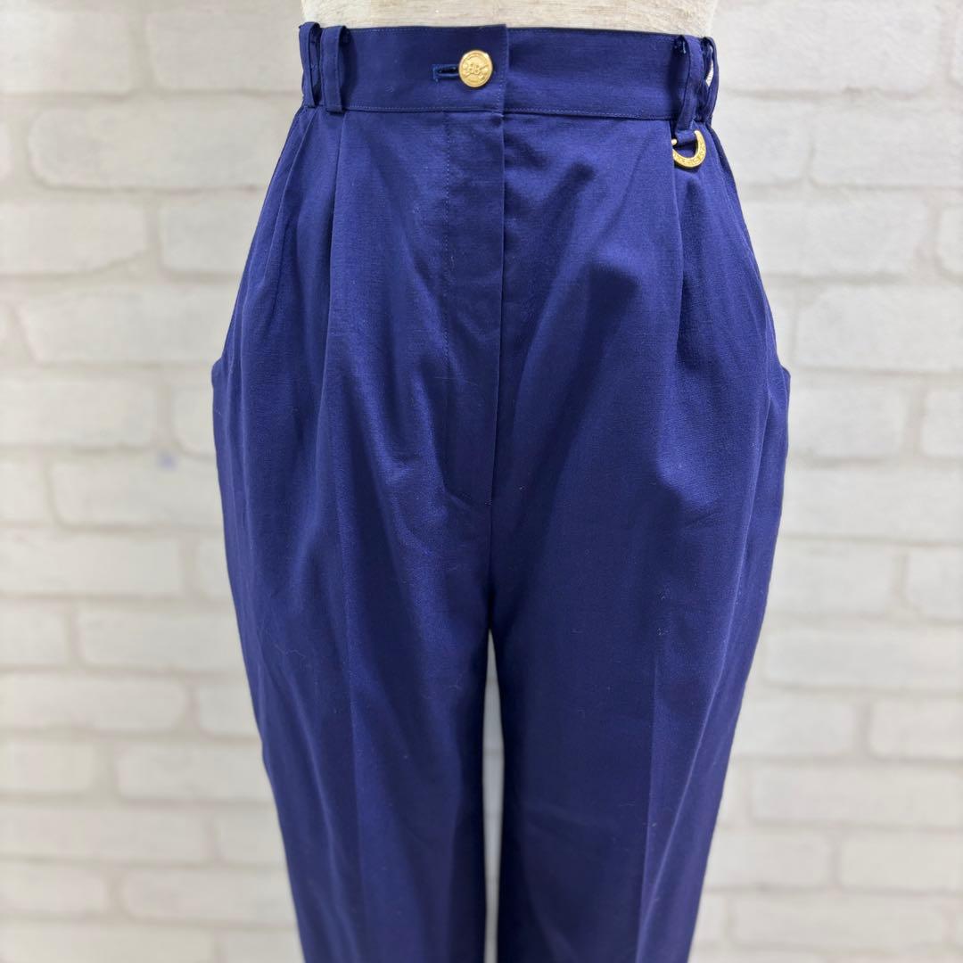 ★美品★ BALENCIAGA ゴルフウェア ネイビー テーパードパンツ S