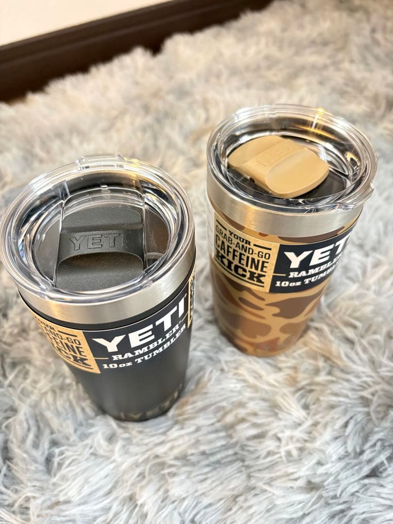 新品正規品　YETIタンブラー2個セット カモ　ブラック