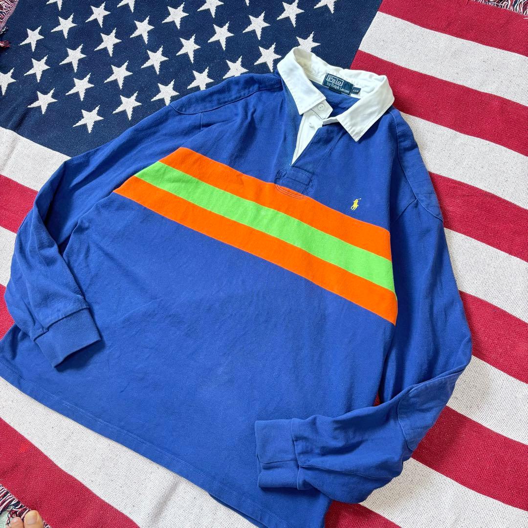 cityboy PoloRalphLaurenラルフローレン ラガーシャツXXL