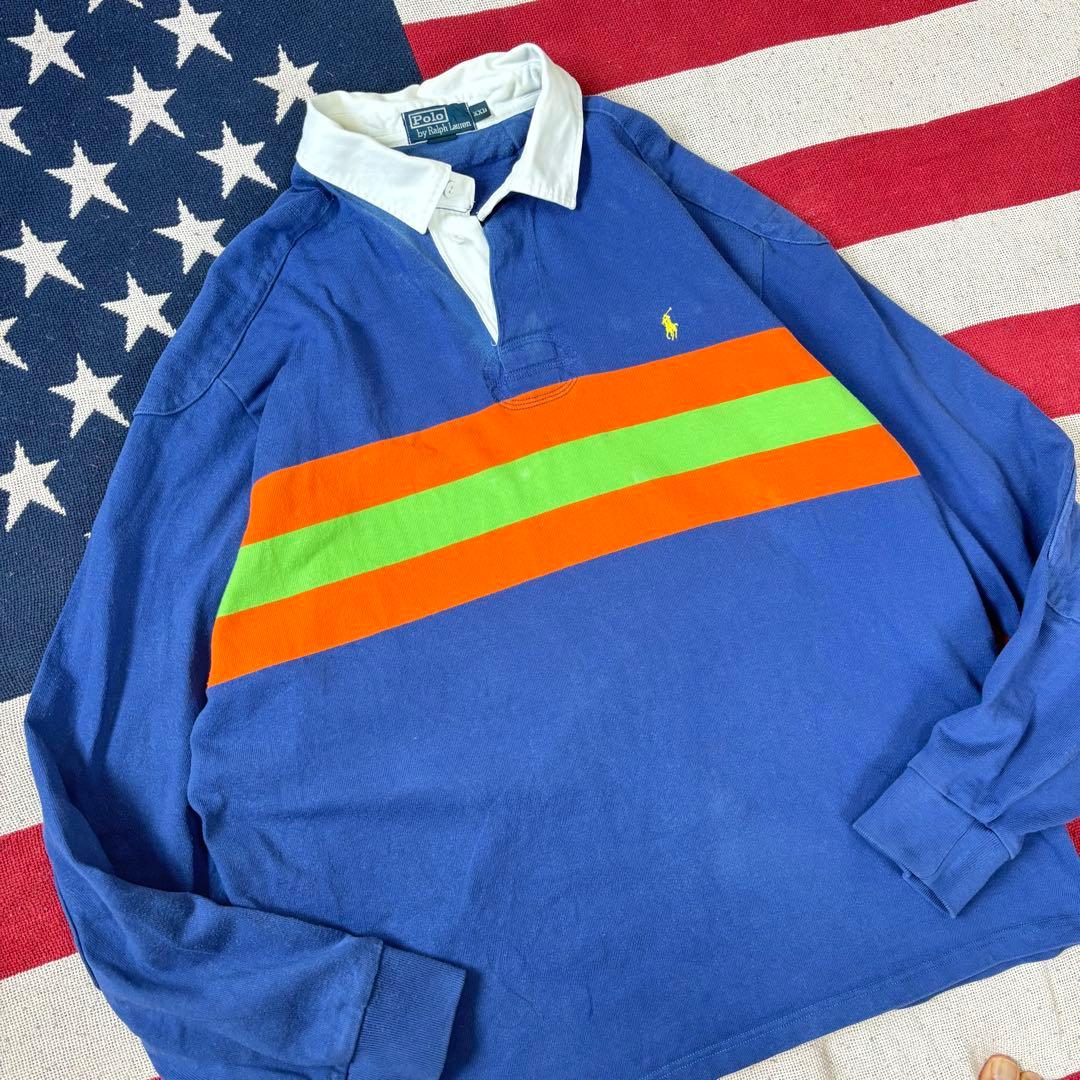 cityboy PoloRalphLaurenラルフローレン ラガーシャツXXL