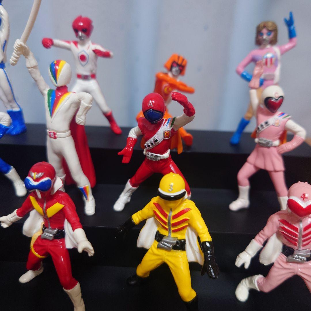 キャラエッグ　秘密戦隊ゴレンジャー　ジャッカー電撃隊　バトルフィーバーJ