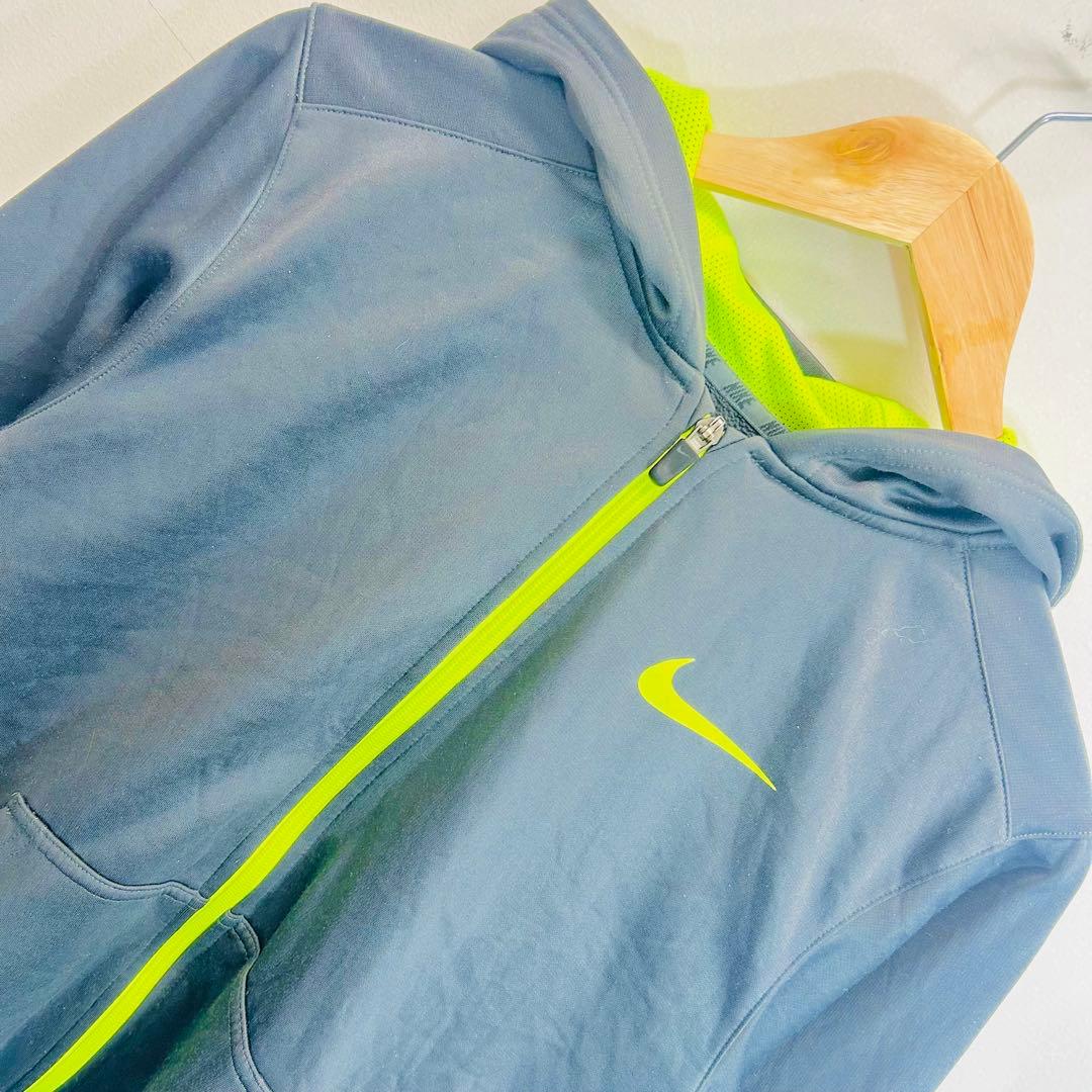 Nike ウィンドブレーカー ジャージ【GrayBlack✖️yellow】