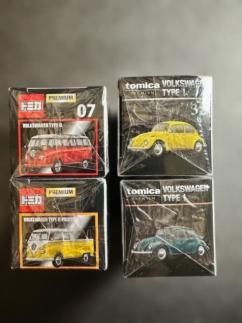 【未開封・トミカプレミアム】フォルクスワーゲン 4台セット