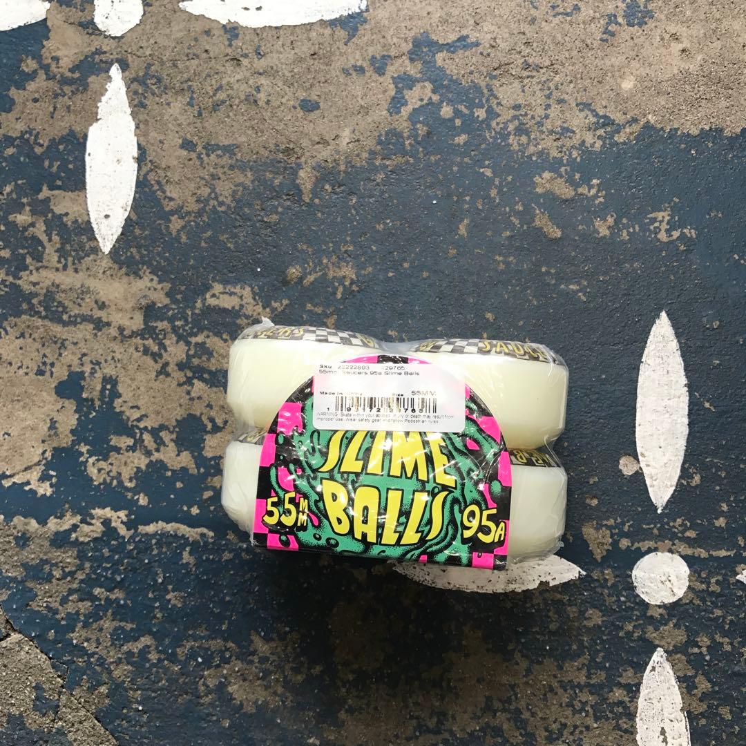 スケートボード SLIME BALLS SAUCERS WHEEL 55mm99a
