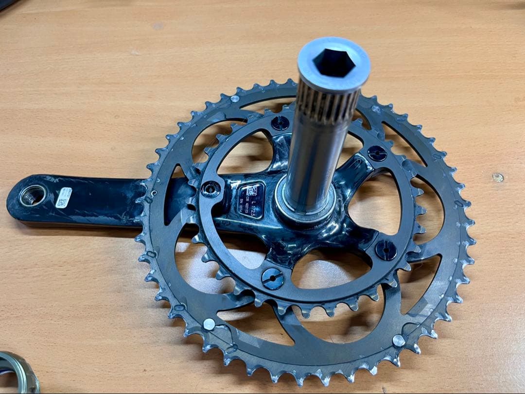 Campagnolo Athena カーボンクランクセット 50/34T