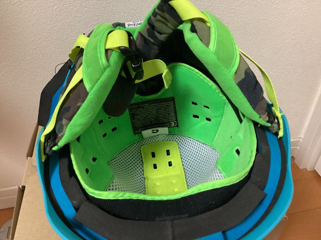 未使用)GIRO DISCORDディスコードマットブルーS(52-55.5cm)