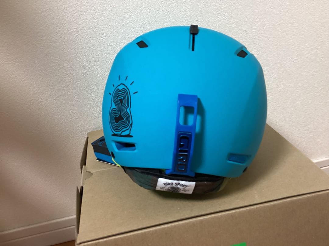 未使用)GIRO DISCORDディスコードマットブルーS(52-55.5cm)