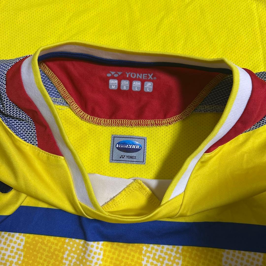 バドミントンヨネックスユニフォーム日本代表サイズL リーチョンウェイモデル