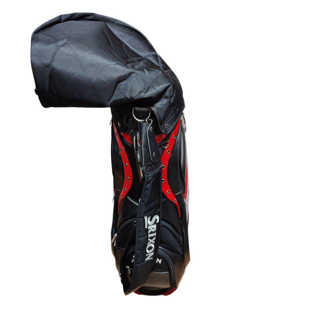 美品 Srixon キャディバッグ スリクソン ゴルフバッグ フードカバー付き