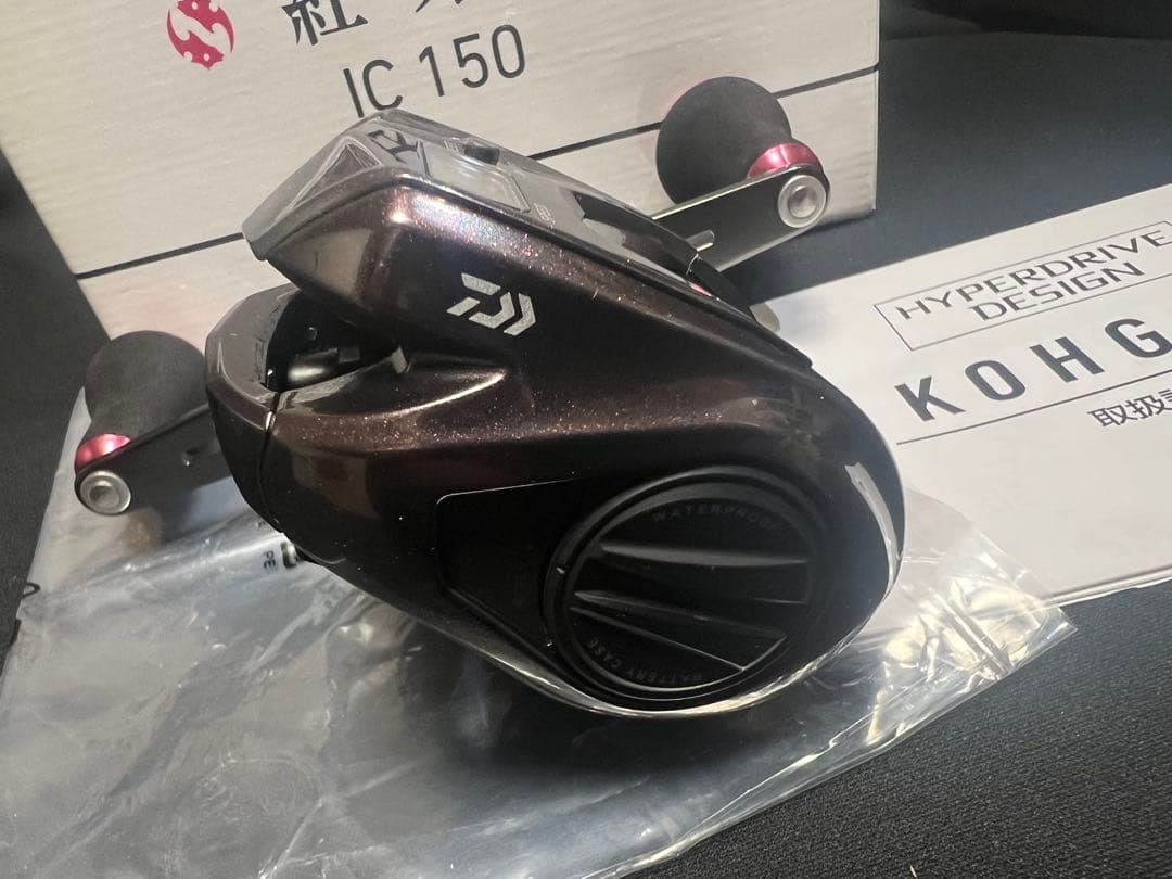 紅牙 KOHGA IC 150 超美品　ノブベアリング4BB済