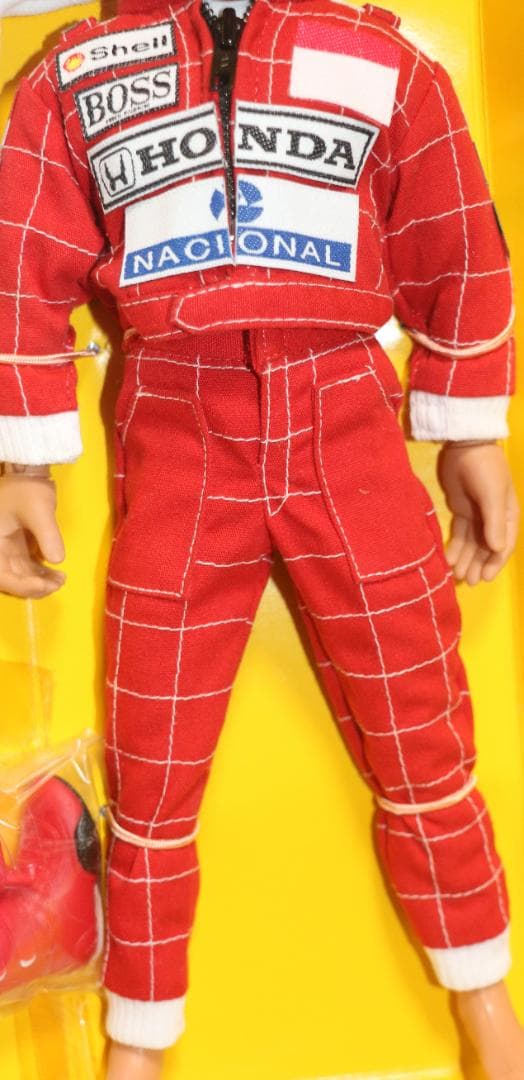 超貴重タカラ製　アイルトン ・セナ 疾風になった男　フィギャー 中古品
