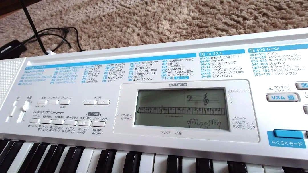 CASIO 電子キーボード 400音色付き