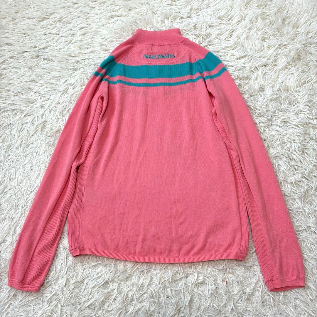PEARLYパーリーゲイツ　ニット　ハーフジップ　セーター　ウェア　ゴルフ