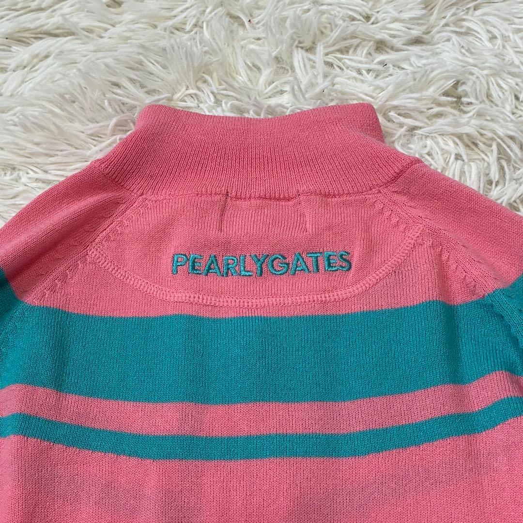 PEARLYパーリーゲイツ　ニット　ハーフジップ　セーター　ウェア　ゴルフ