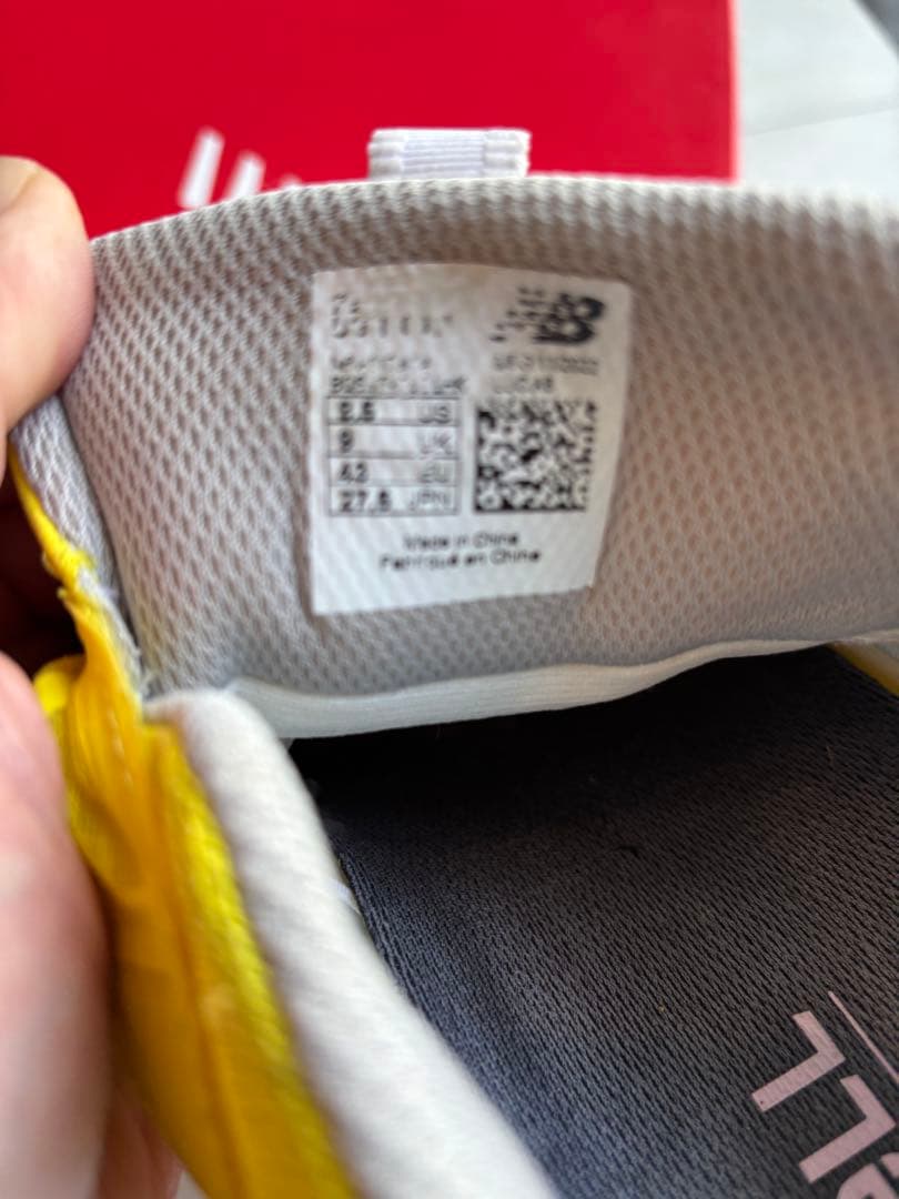 New Balance FuelCell ゴルフシューズ イエロー
