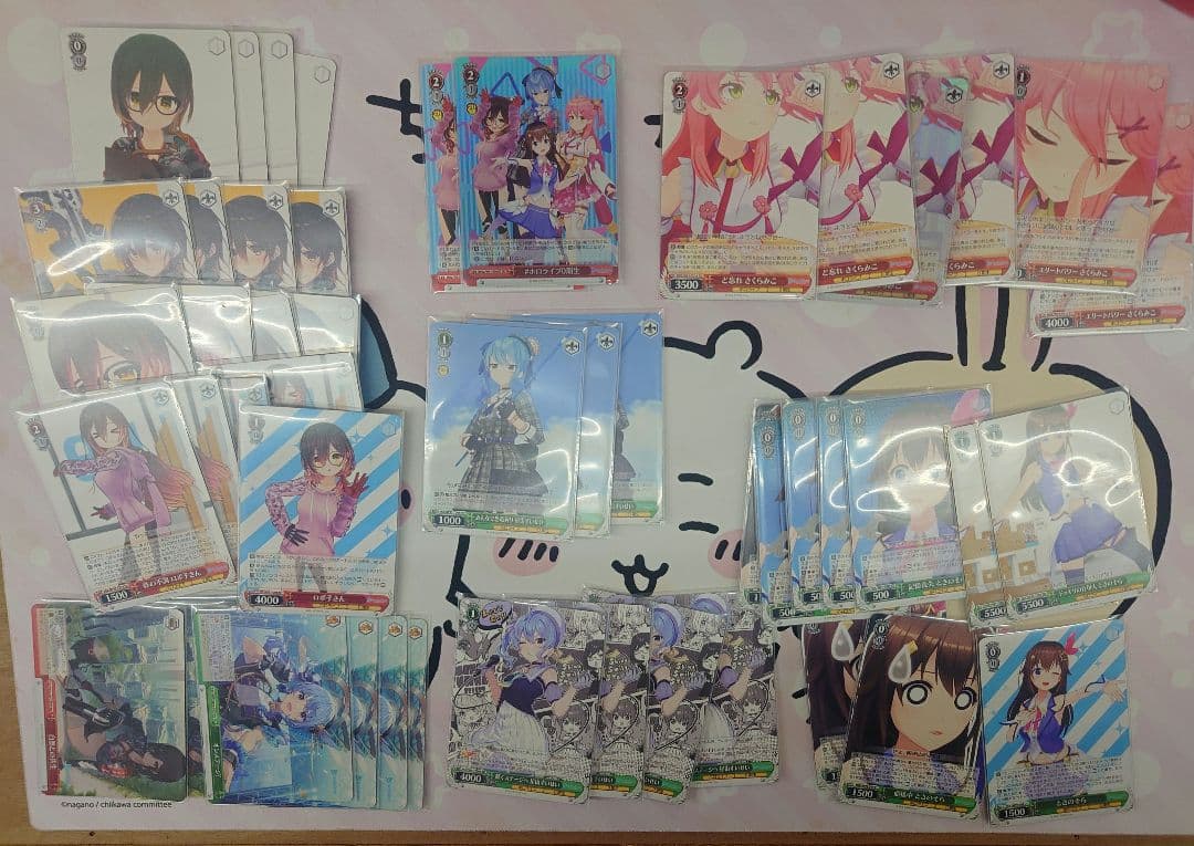 ホロライブ　まとめ売り　ヴァイスシュバルツ