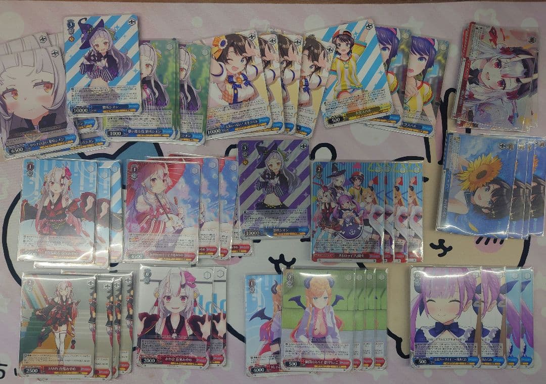 ホロライブ　まとめ売り　ヴァイスシュバルツ