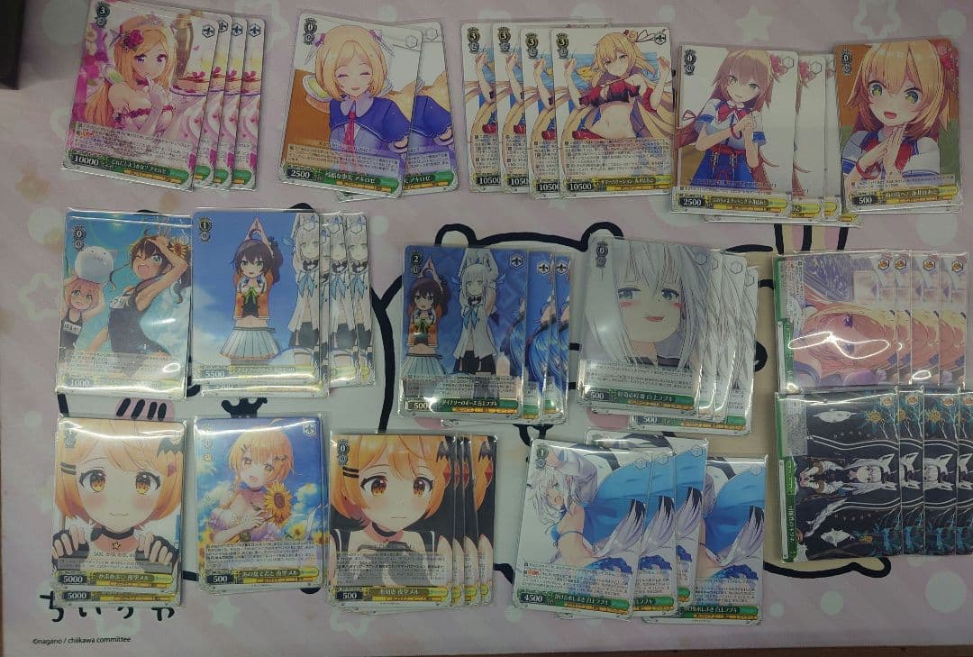 ホロライブ　まとめ売り　ヴァイスシュバルツ