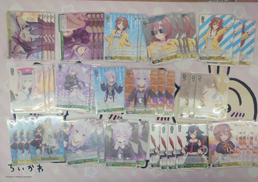 ホロライブ　まとめ売り　ヴァイスシュバルツ