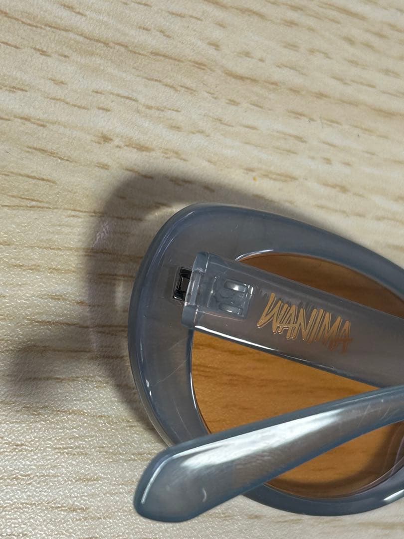 WANIMA BAMBOOM NIGHT サングラス クリアーブルー