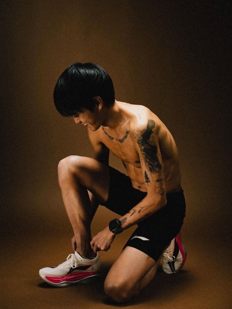 リーニン(Li Ning) ハーフタイツ Mサイズ 未使用未開封