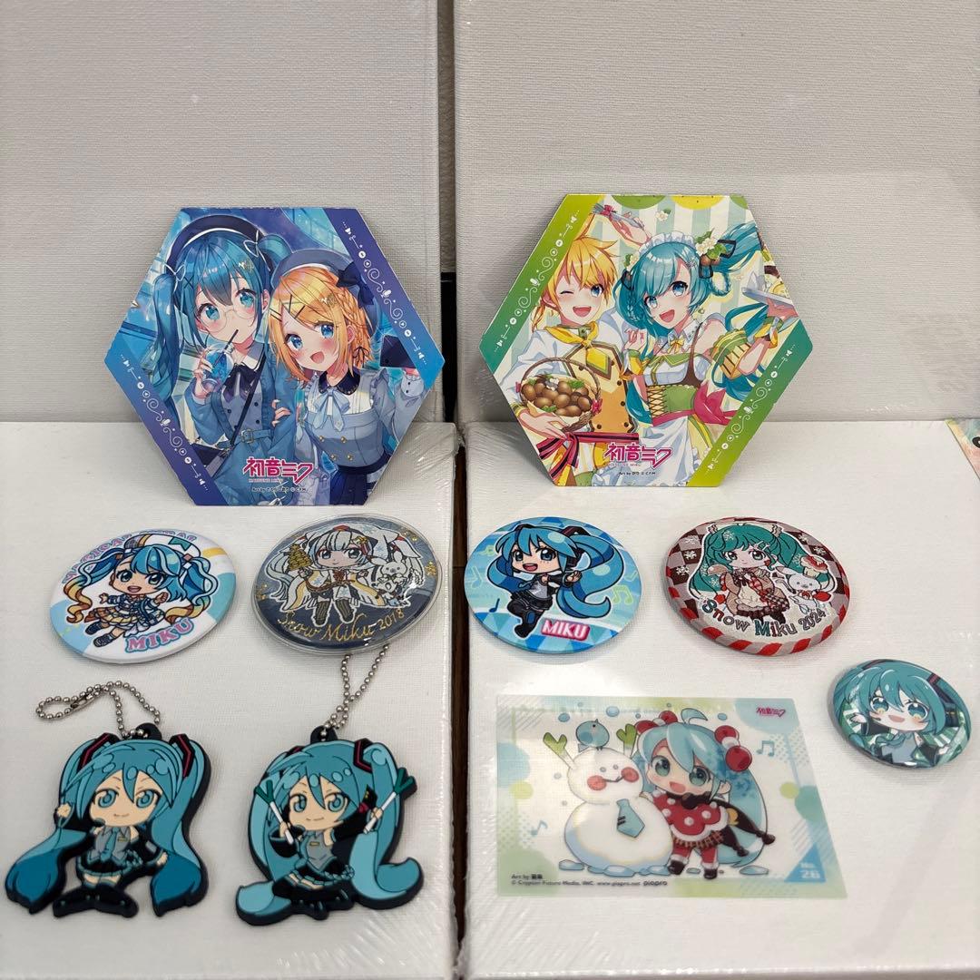初音ミク まとめ売り 1部バラ売り⭕️ フィギュア アクリルスタンド 缶バッジ