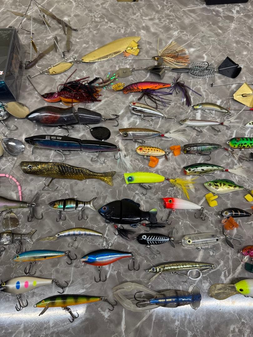 バス釣り引退セット ハードルアーセット 等 70点以上
