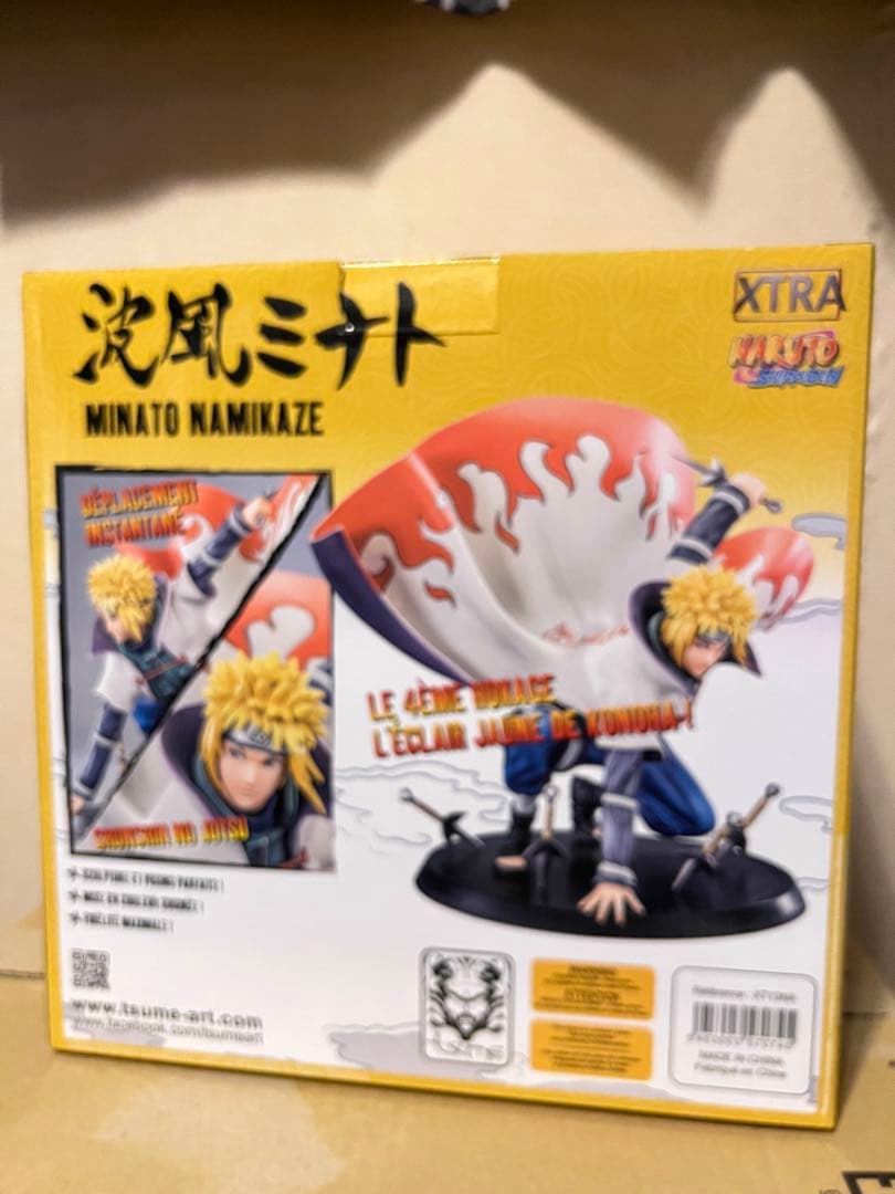 NARUTO疾風伝 ナルト 波風ミナト フィギュア TSUME ART