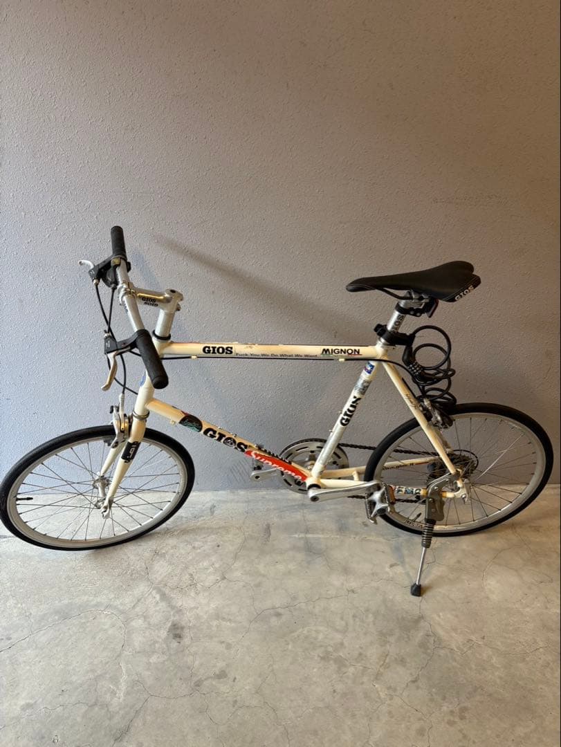 GIOS ミニベロ ホワイト 自転車