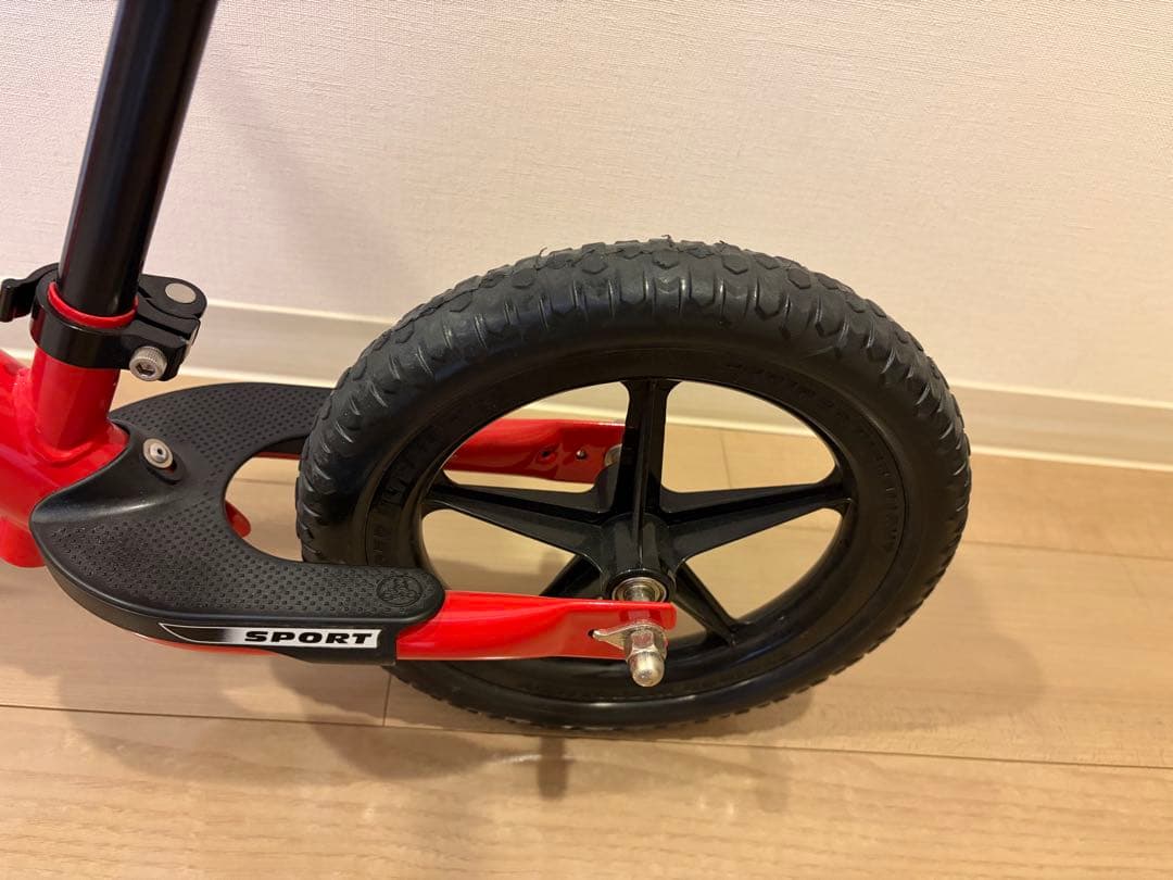 STRIDER バランスバイク 赤 12インチ