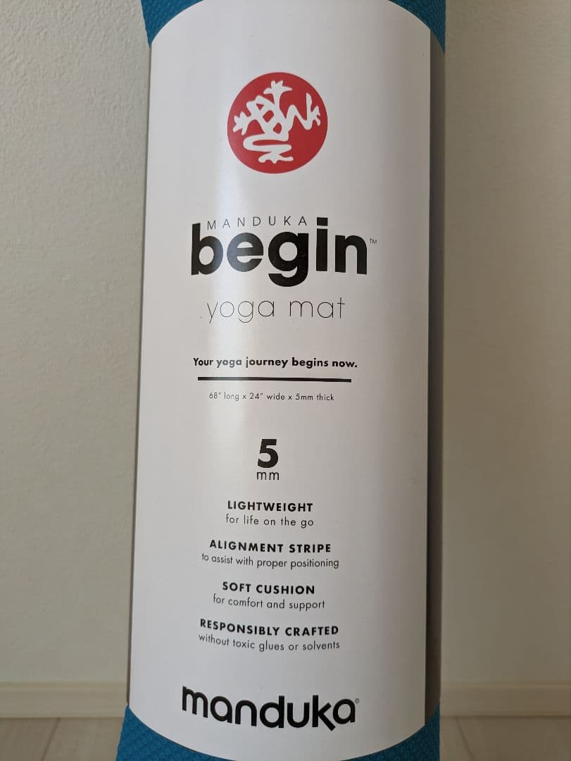 Manduka マンドゥカ 5mm BEGIN ヨガマット ボンダイブルー