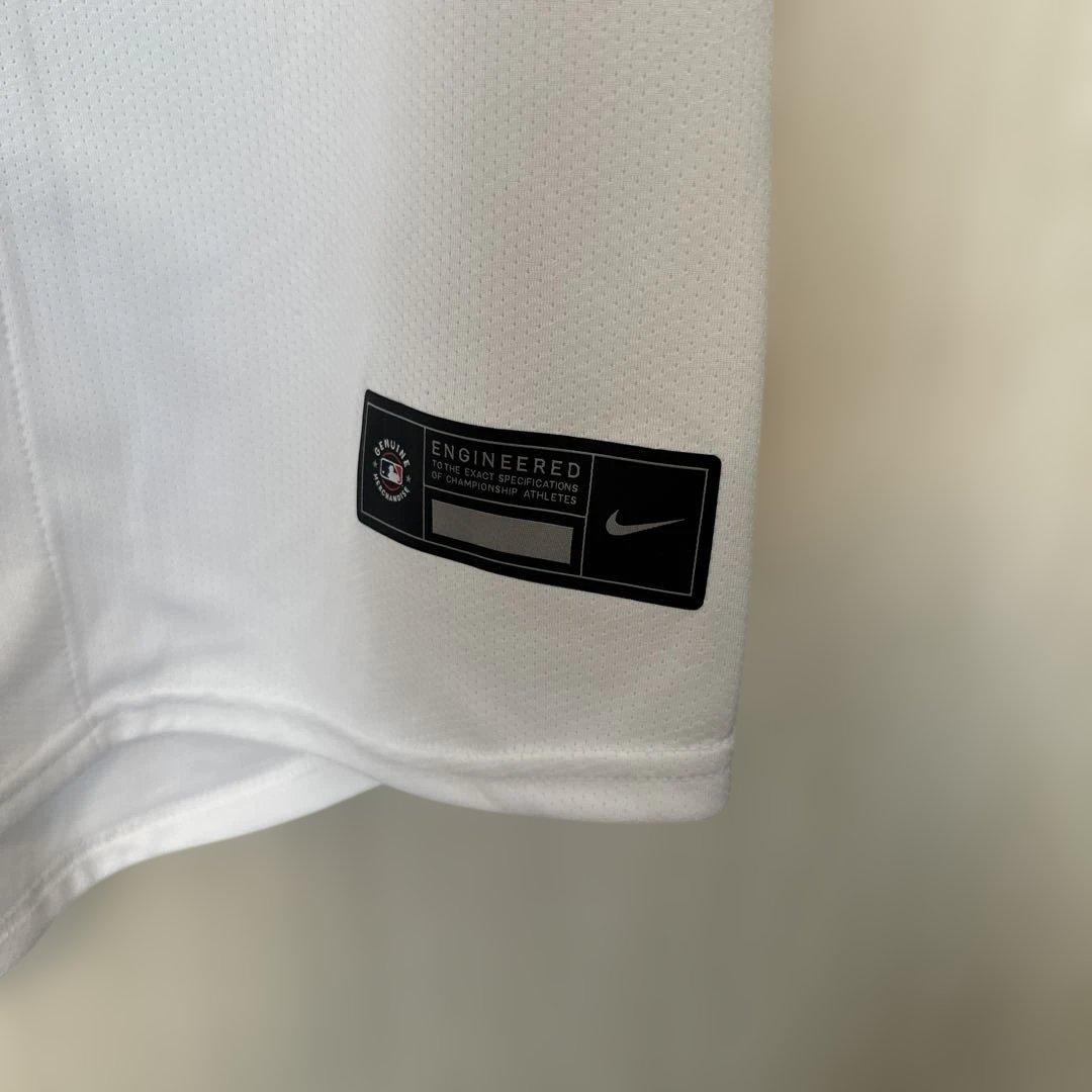 極美品 ナイキ　ロサンゼルス ドジャース 大谷ユニフォーム　17 Lsize