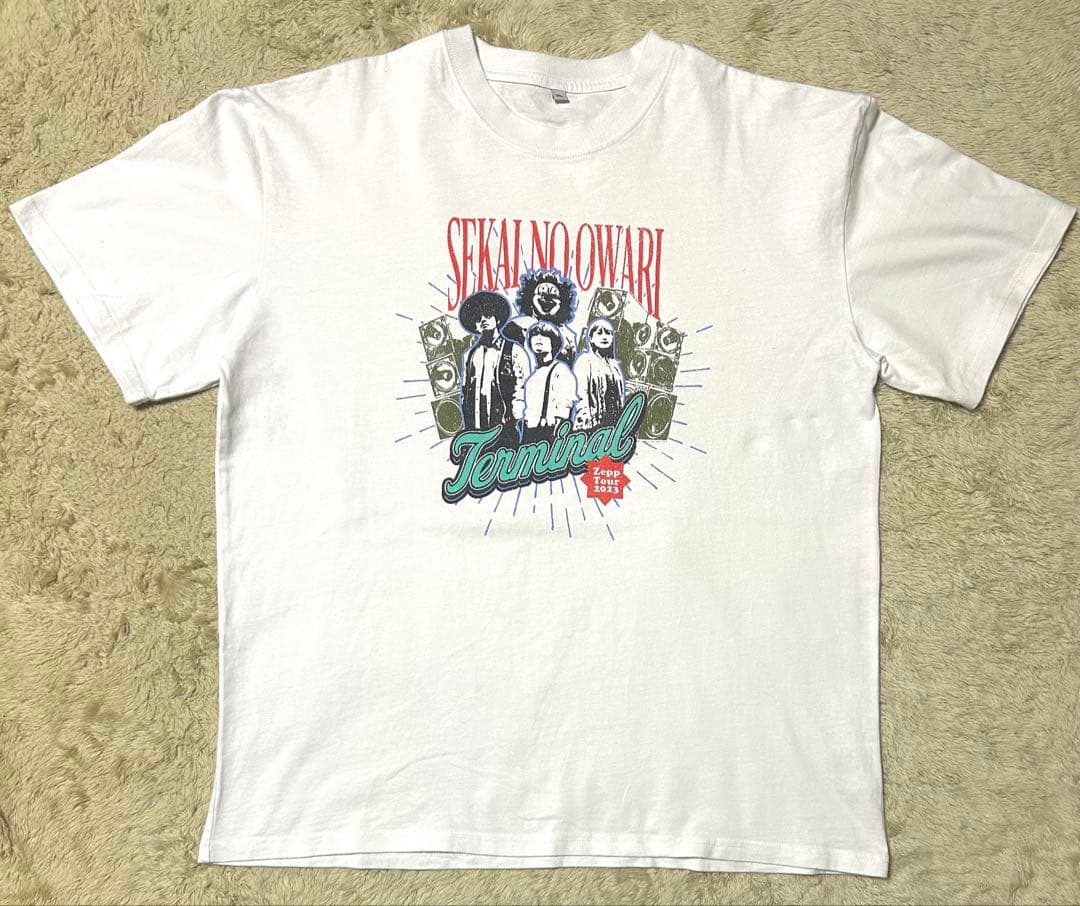 セカオワ TerminalツアーTシャツ　XLサイズ　美品　セカイノオワリ
