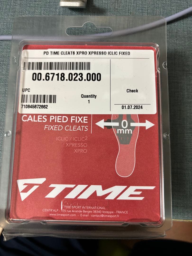 【未使用】Time ICLIC/XPRESSO/Xpro fixed 3個セット