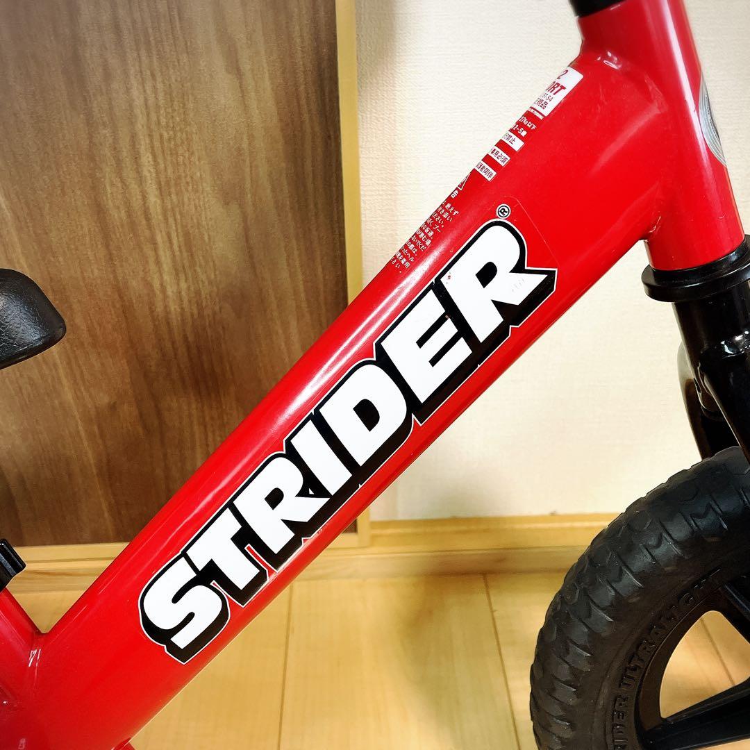 STRIDER スポーツ バランスバイク レッド 12インチ