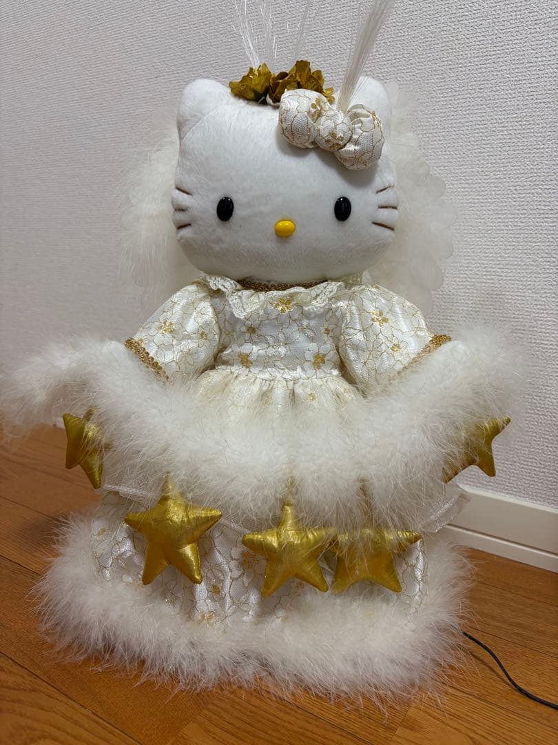 【希少】ハローキティ　ぬいぐるみ ライトドール ヴィンテージ サンリオ