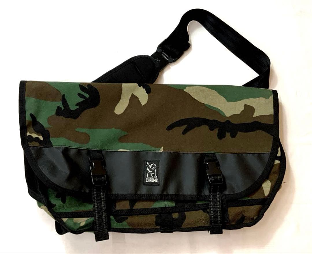CHROME クローム CITIZEN メッセンジャーバッグ 36L 希少カモ柄