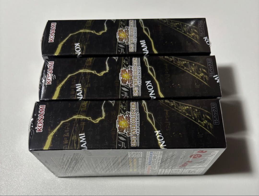 遊戯王 リミットオーバーコレクション ヒーローズ シュリンクあり 3BOX
