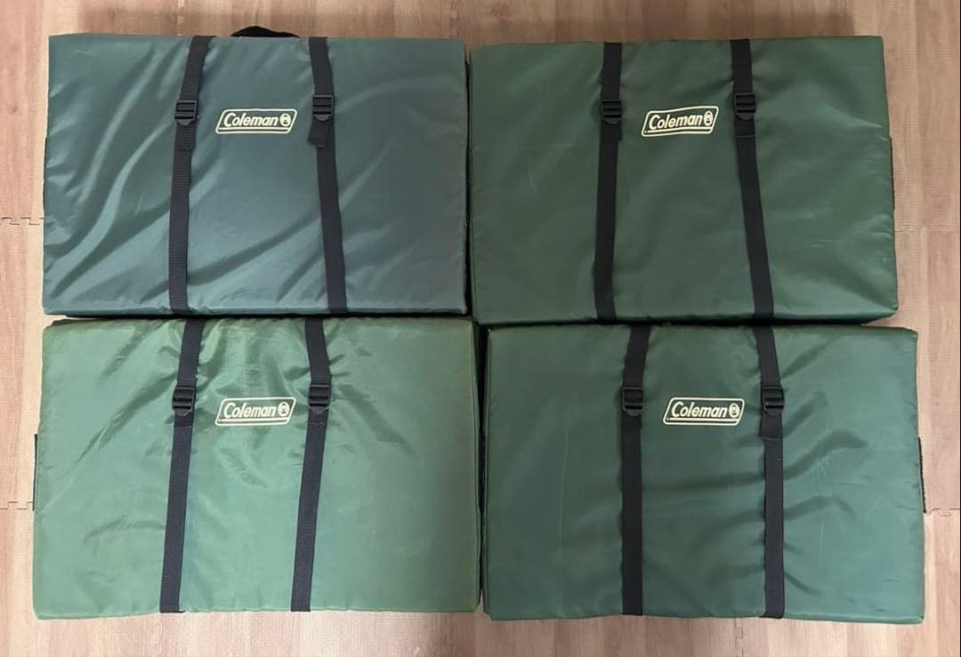 Coleman 折り畳みマット　4個セット