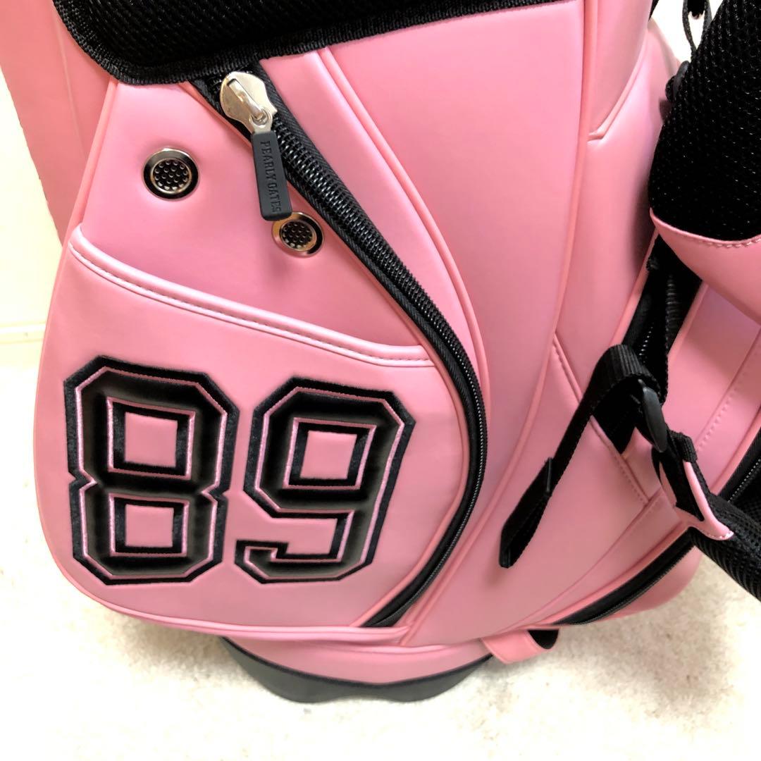 超美品　パーリーゲイツ　ニコちゃんスタンド式　キャディバッグ　正規品識別タグ付き