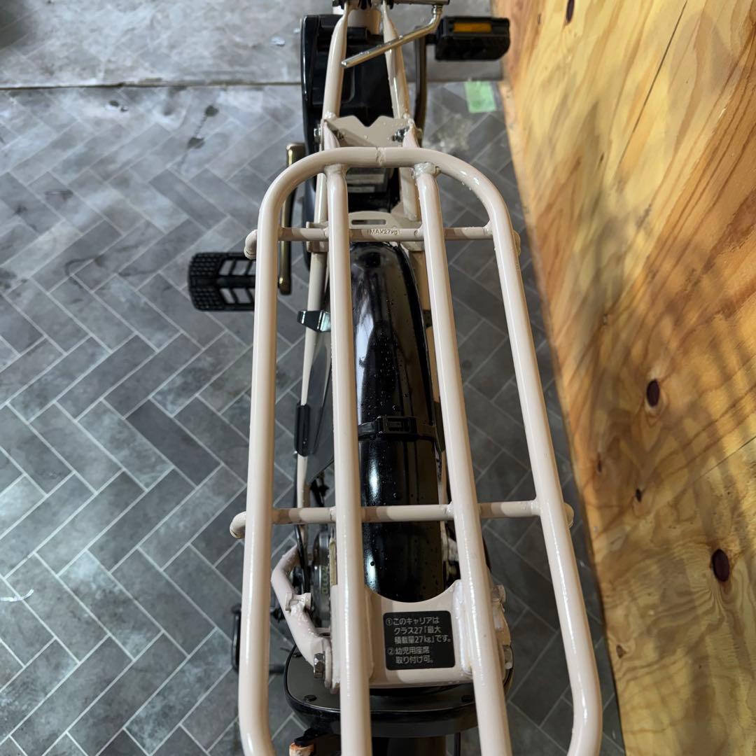 電動アシスト自転車 ホワイト シティタイプ バッテリー12ah