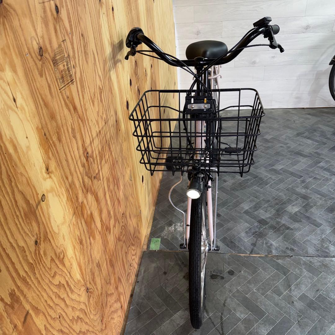 電動アシスト自転車 ホワイト シティタイプ バッテリー12ah