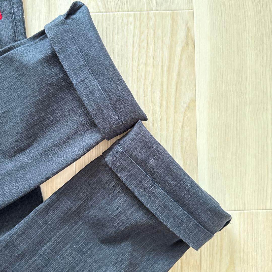 現行モデル　パーリーゲイツ　パンツ　紺　ネイビー　S〜M相当　コットン素材　美品