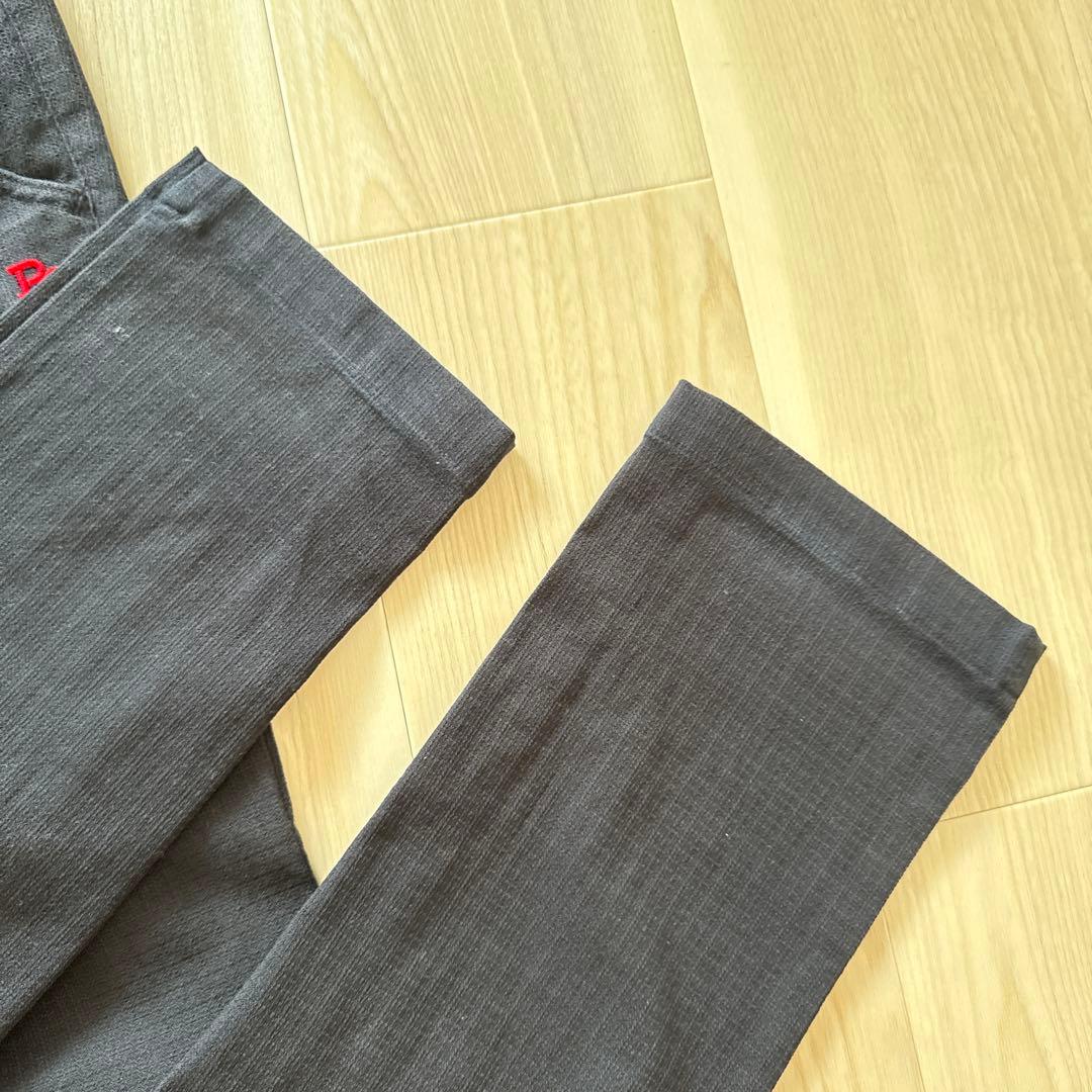 現行モデル　パーリーゲイツ　パンツ　紺　ネイビー　S〜M相当　コットン素材　美品